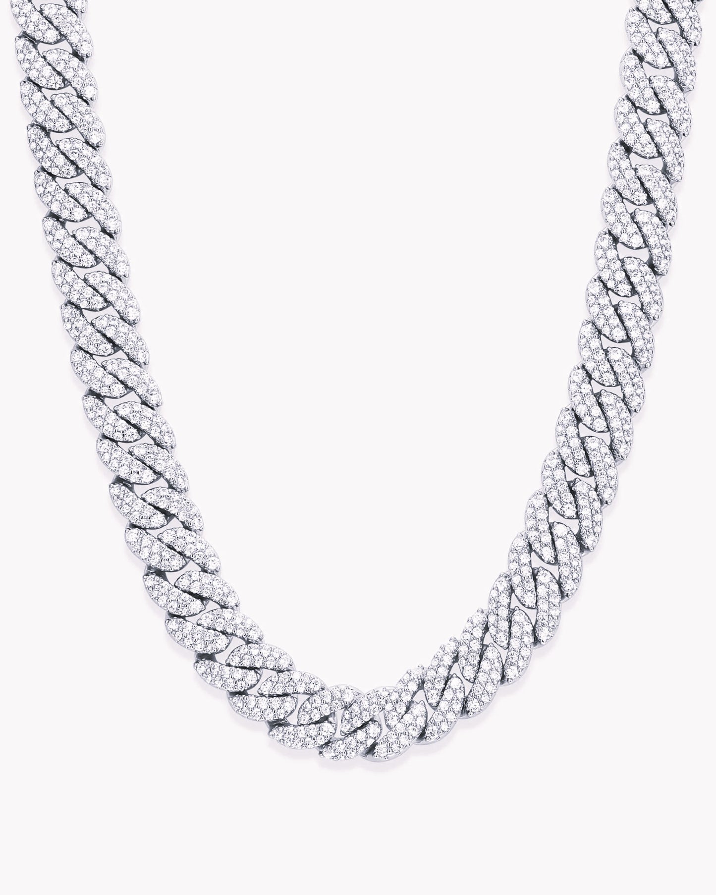 Iced Out Cuban Link Chain - 12mm