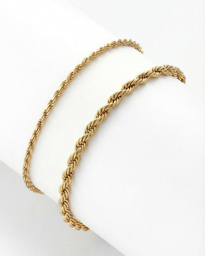 Rope Bracelet Stack