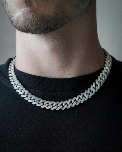 Iced Out Cuban Link Chain - 12mm