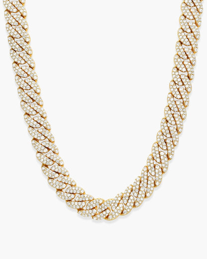 Iced Out Cuban Link Chain - 12mm