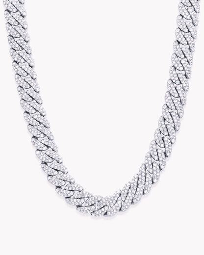 Iced Out Cuban Link Chain - 12mm
